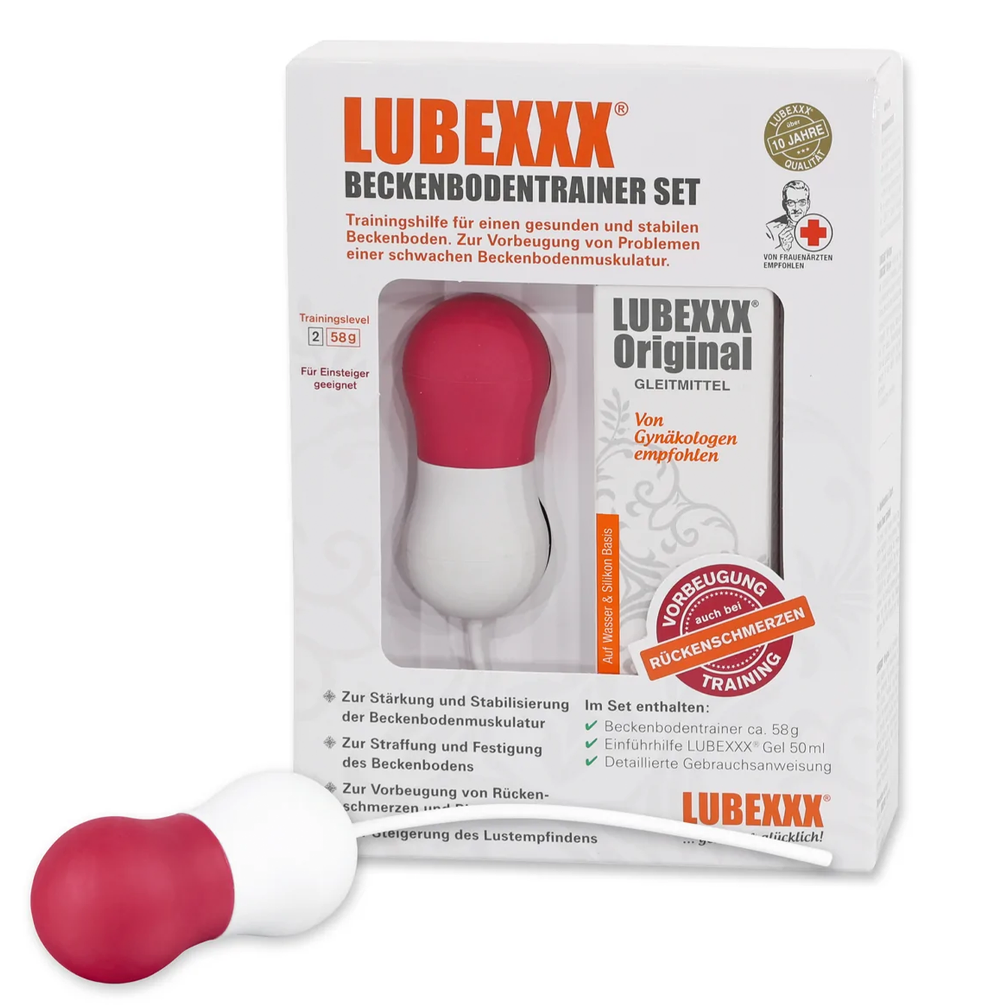 Beckenbodentrainer Set (für Anfänger geeignet)