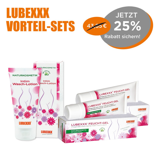 LUBEXXX 2 x Feucht-Gel + Waschlotion gratis!